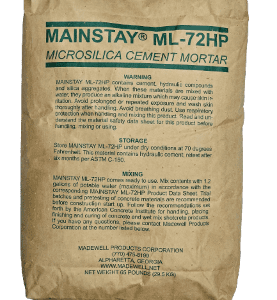 Mainstay® ML-72HP™ Horizontal Pipe Restoration Mortar
