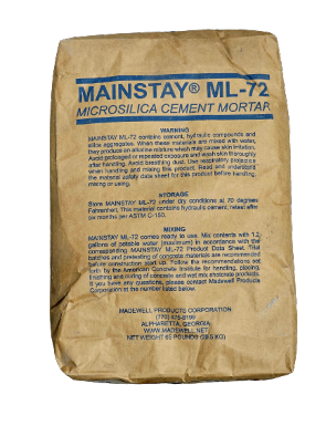 Mainstay® ML-72™ Sprayable Microsilica Restoration Mortar